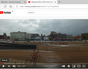 Start Blackpool Pier Swim